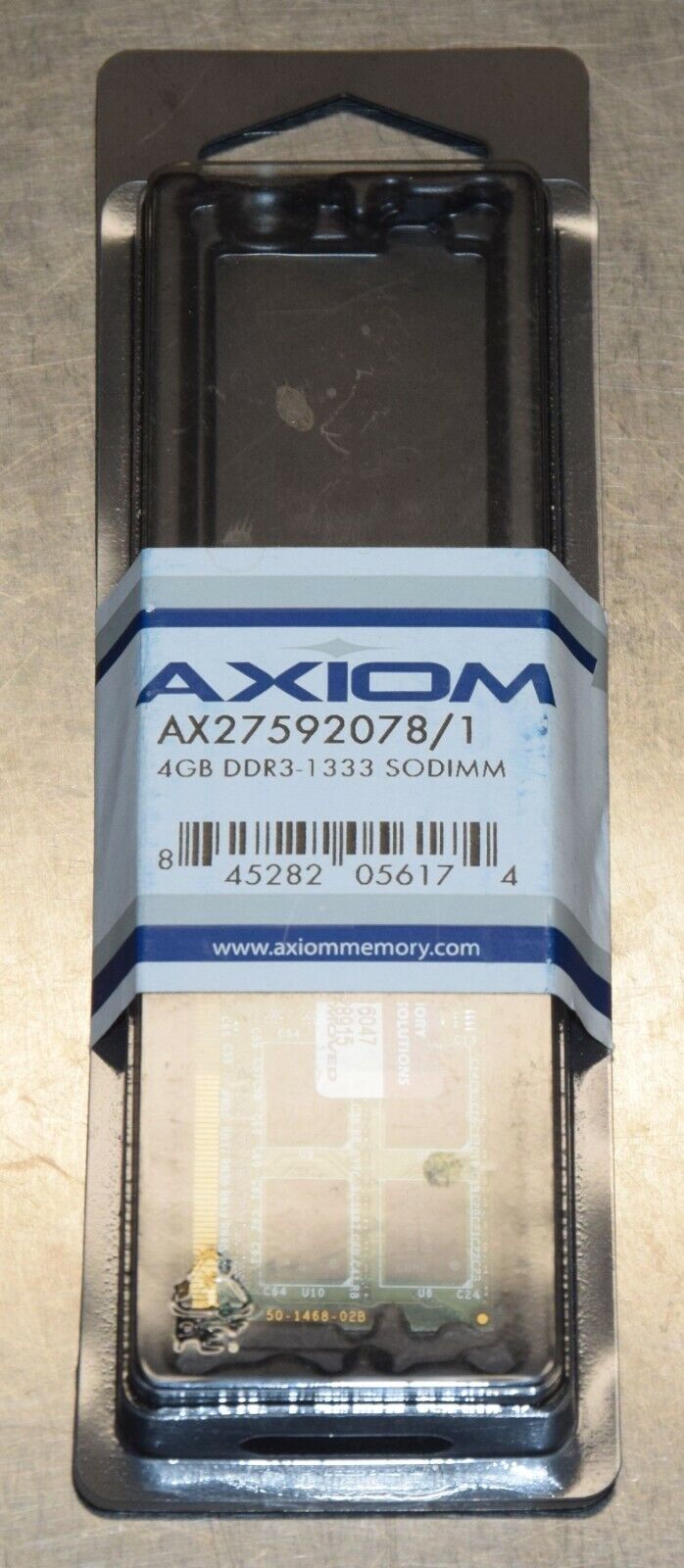 New Axiom AX27592078/1 4GB DDR3 1333MHz SODIMM PC3-10600U Laptop Memory RAM