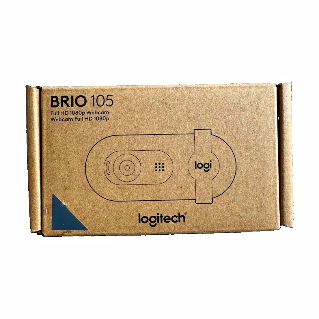 Logitech BRIO 105 1080p Full HD Webcam USB-A High Definition Privacy Shutter