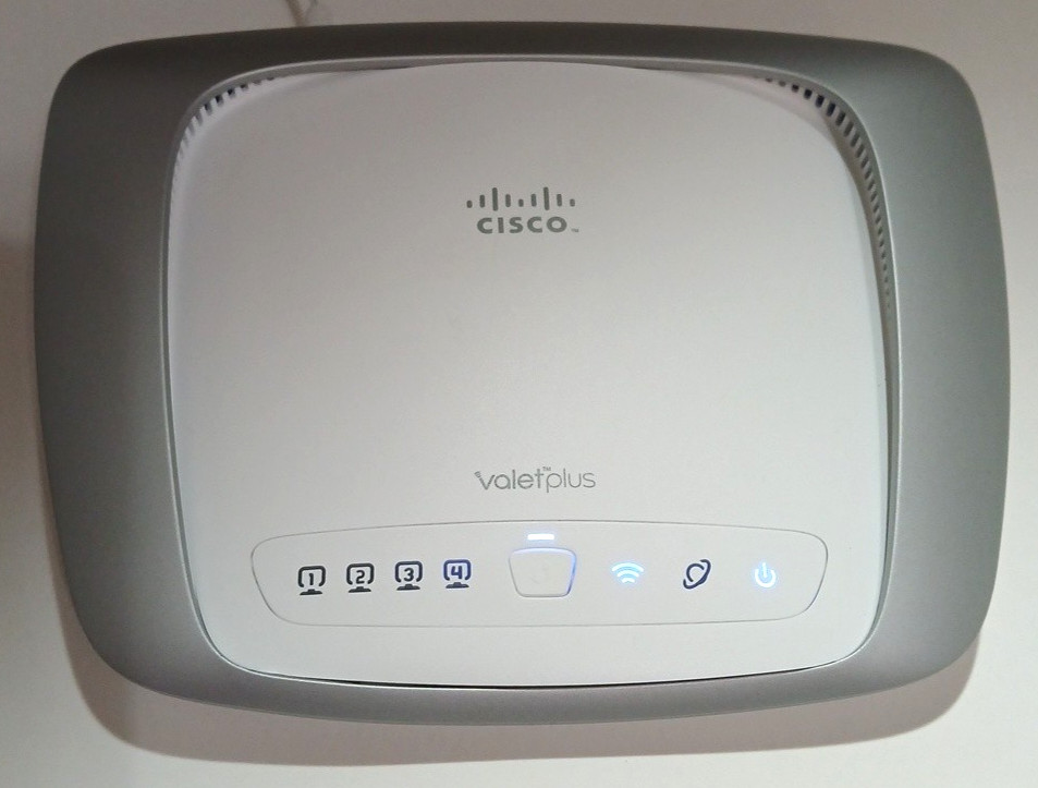 Cisco Valet Plus (M20) 300 Mbps 4-Port Gigabit Wireless N Router - Tested