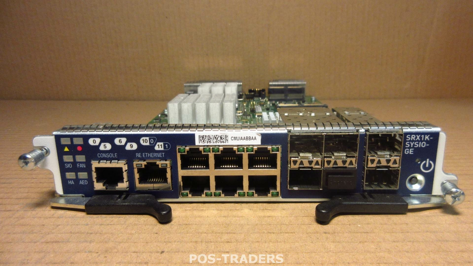Juniper SRX1K-SYSIO-GE-A System and IO Card 6x10/100/1000 Copper and 6xGE SFP