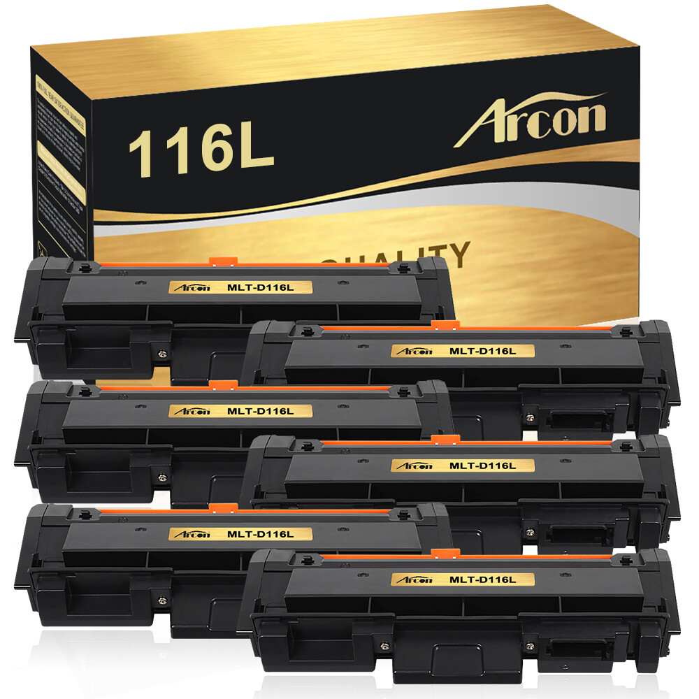 6 Pack MLT-D116L Toner Cartridge Fits For SAMSUNG SL-M2626 M2675 M2675FN M2825ND