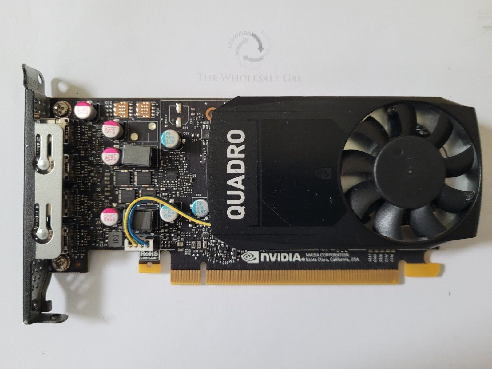 Lenovo Nvidia Quadro P620 PCIe-x16 2GB GDDR5 4X Mini DP Video Graphics Card GPU