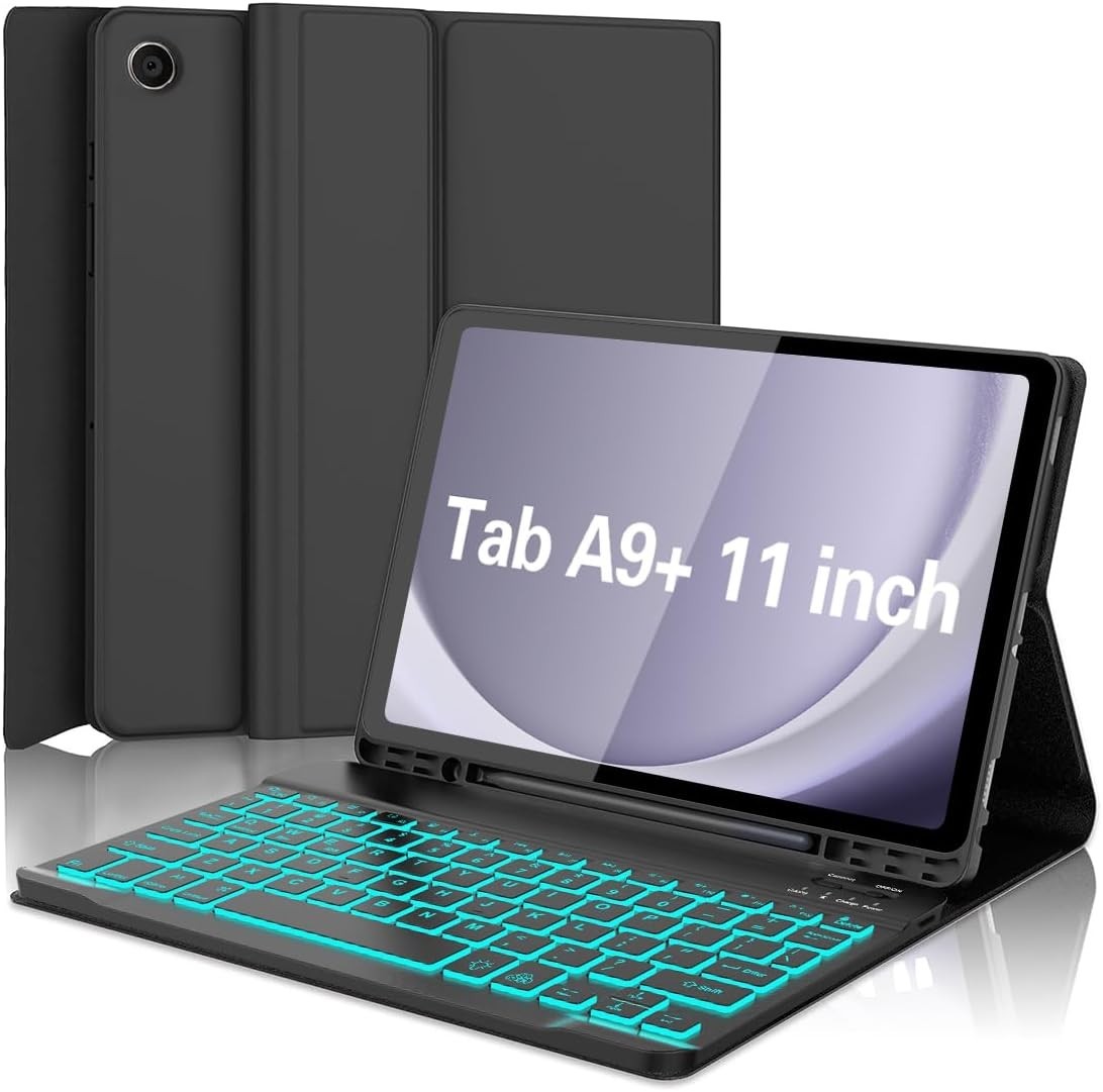 Keyboard(Case)for Galaxy Tab A9 Plus 5G 11 Inch 2023 (SM-X210/X216/X218)
