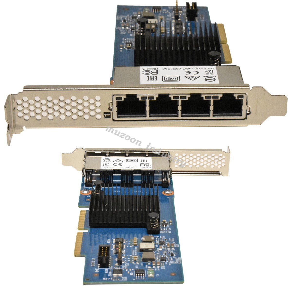 Intel I350-T4 ML2 4-Port Gigabit Ethernet Network Adapter 00JY932 FP For 3850X6