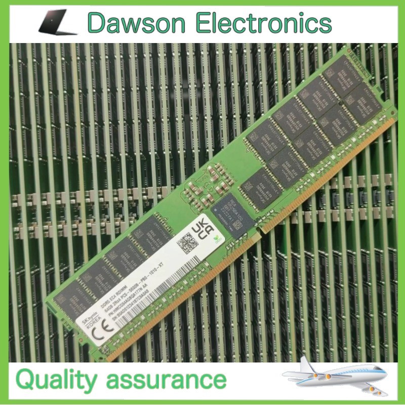 NewSK Hynix 64GB DDR5 5600MHz Server RDIMM RAM 2Rx4 PC5-5600B HMCG94AGBQA177N