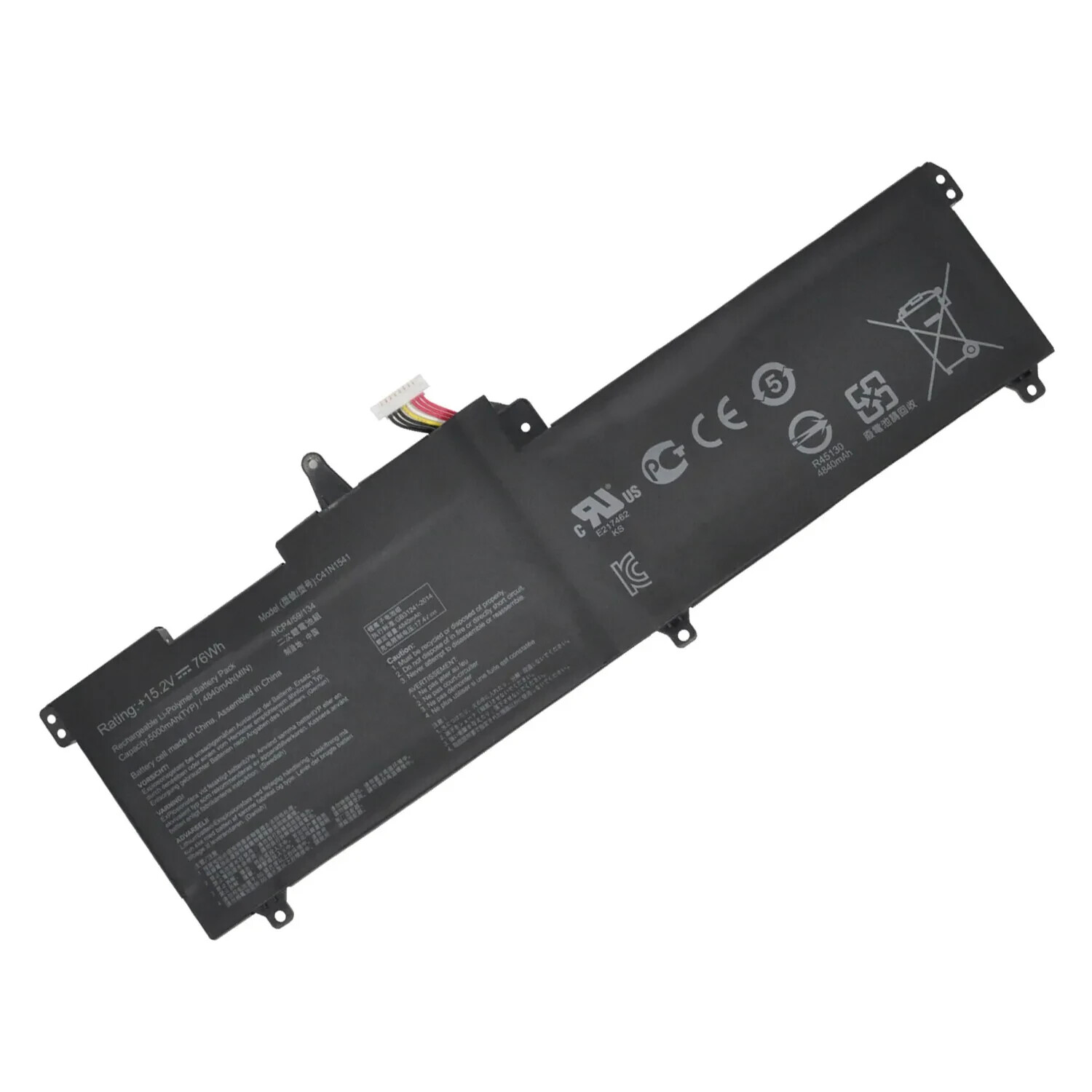 Genuine C41N1541 Battery for Asus GL702VSK GL702VT GL702ZC G702VM G702VMK G702VT