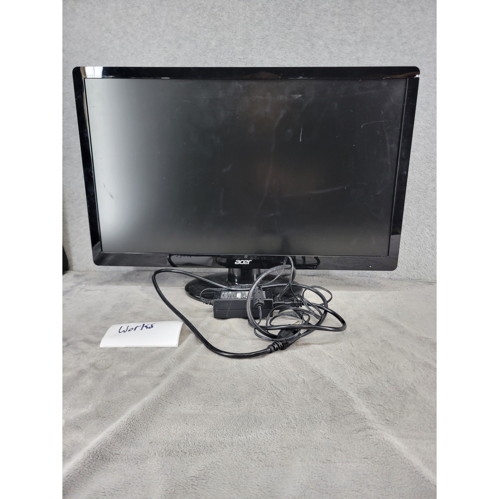 Acer S230HL 23 inch Widescreen LED LCD Monitor 1080p HD Black VGA DVI