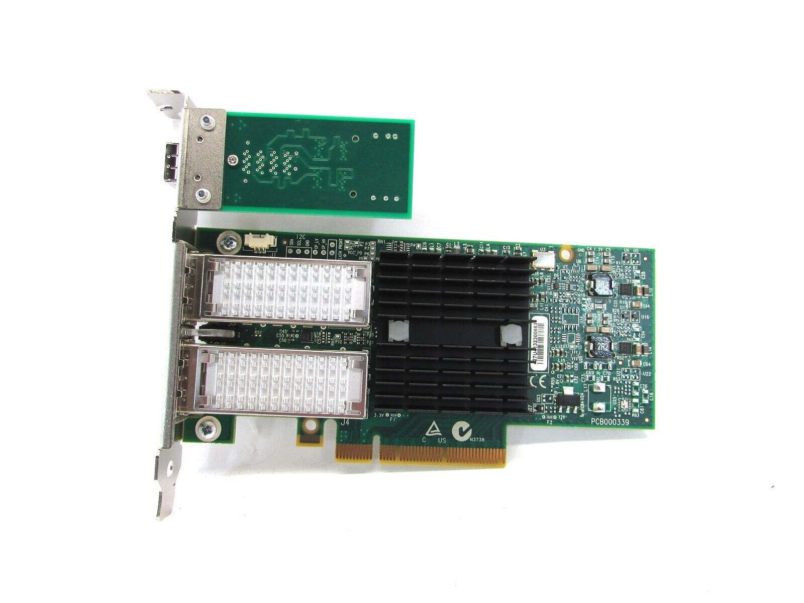 Mellanox MCX354A-QCBT SAS Dual Port 10GbE PCI-e ConnectX-3 NIC Network Card C5