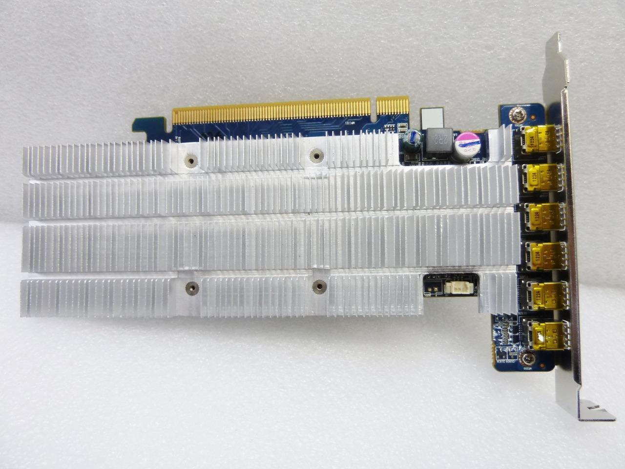 AMD Radeon E6760 6X MINI DP PCI-E EXPRESS 2.1 x16 GRAPHICS CARD P/N: 102G022703