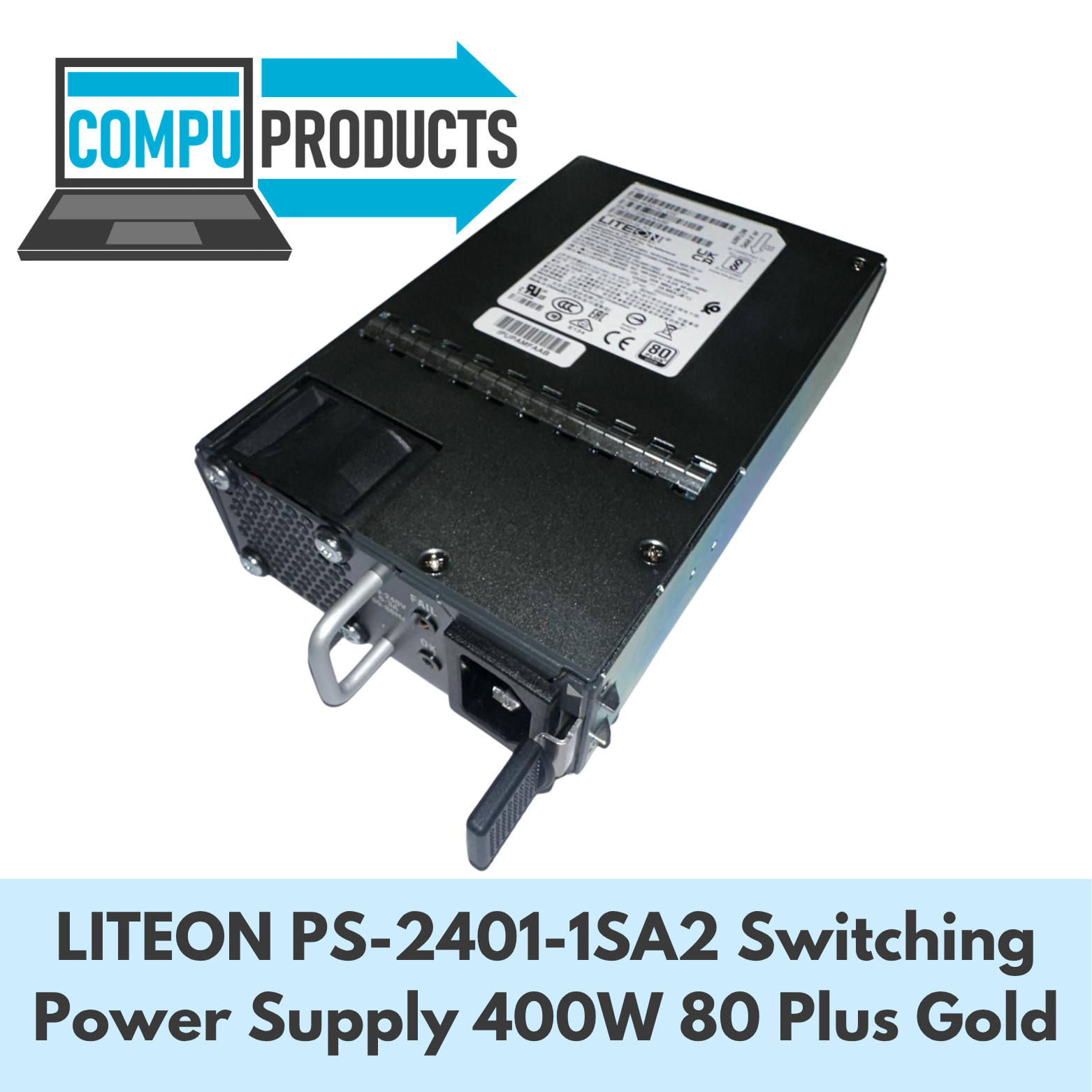 LITEON PS-2401-1SA2 Switching Power Supply 400W 80 Plus Gold