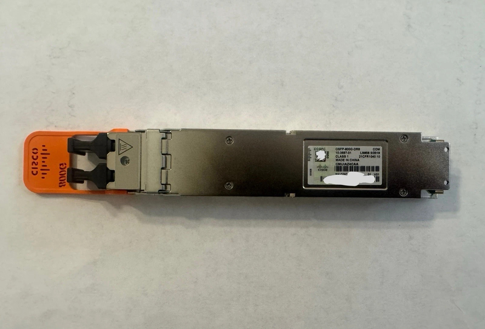 Genuine Cisco OSFP-800G-DR8 Module With hologram
