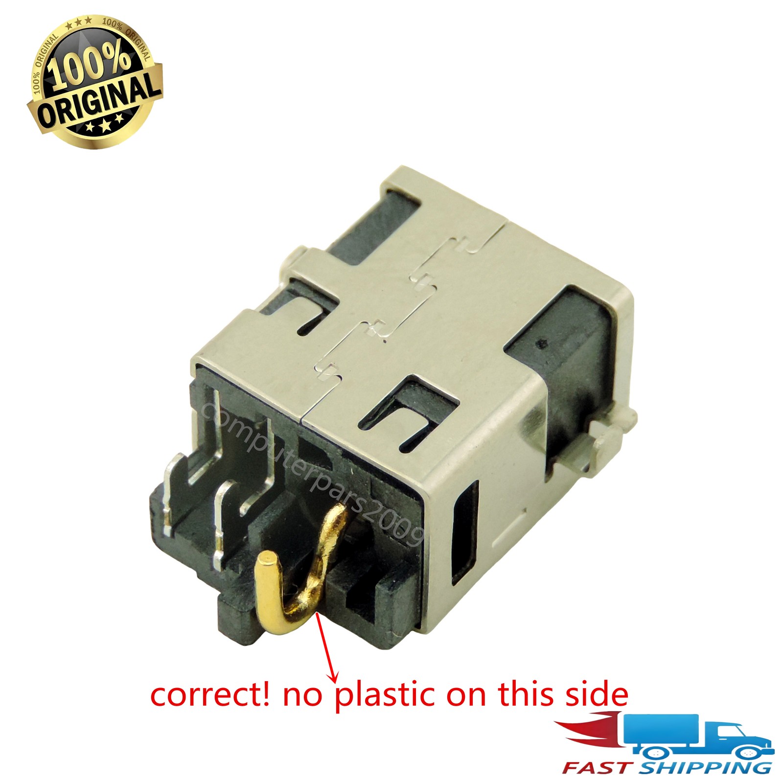 Original DC IN power jack for MSI MS-17F2 MS-17F3 Laptop charging port socket