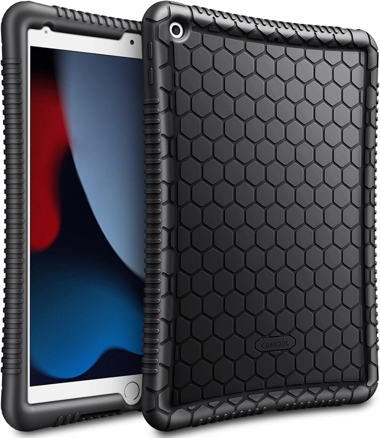 Case for iPad 9th 8th 7th 10.2 inch Shockproof Soft Silicone Protective Cover