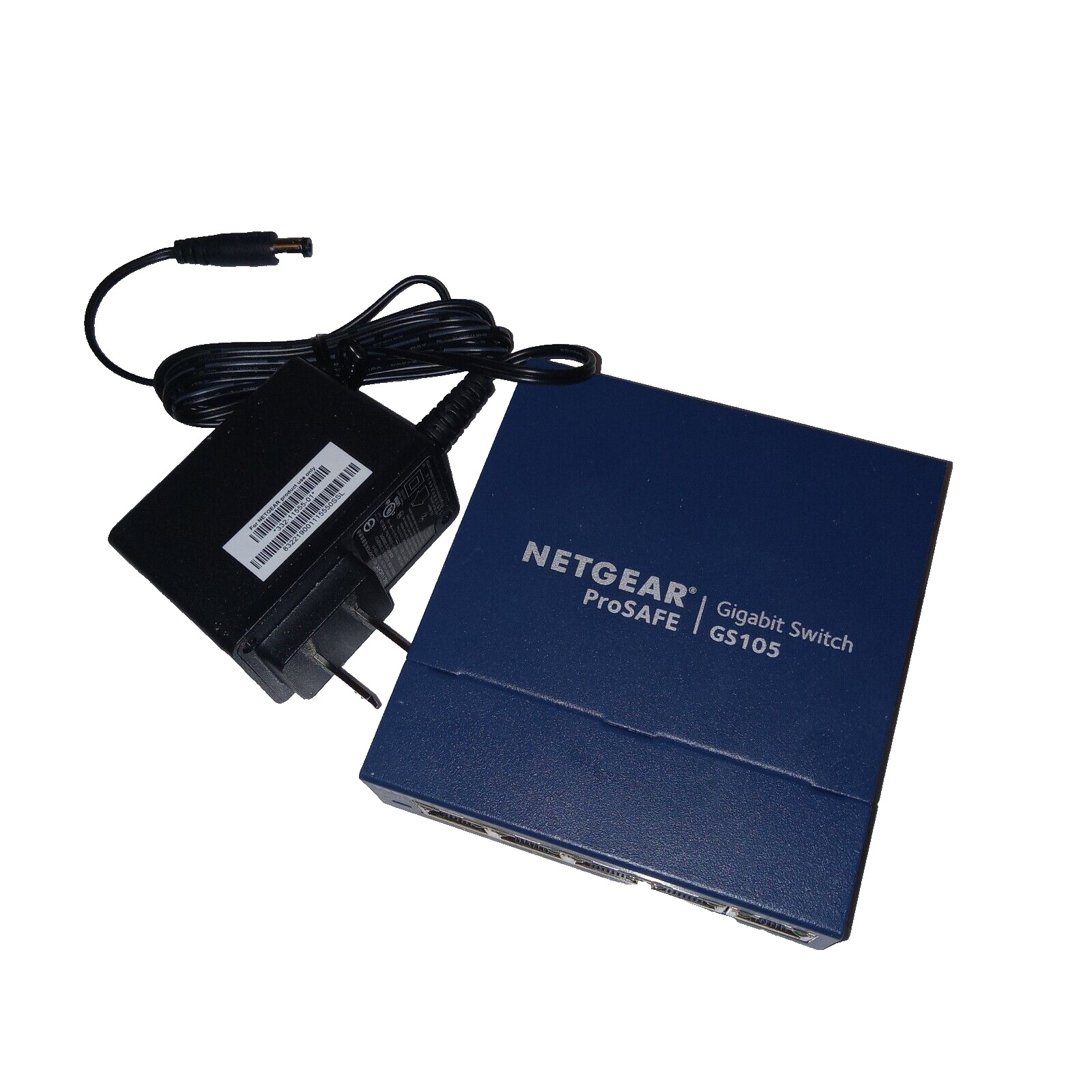 NETGEAR ProSafe 5-Port Gigabit Unmanaged Switch Series GS105v5 With AC adapter