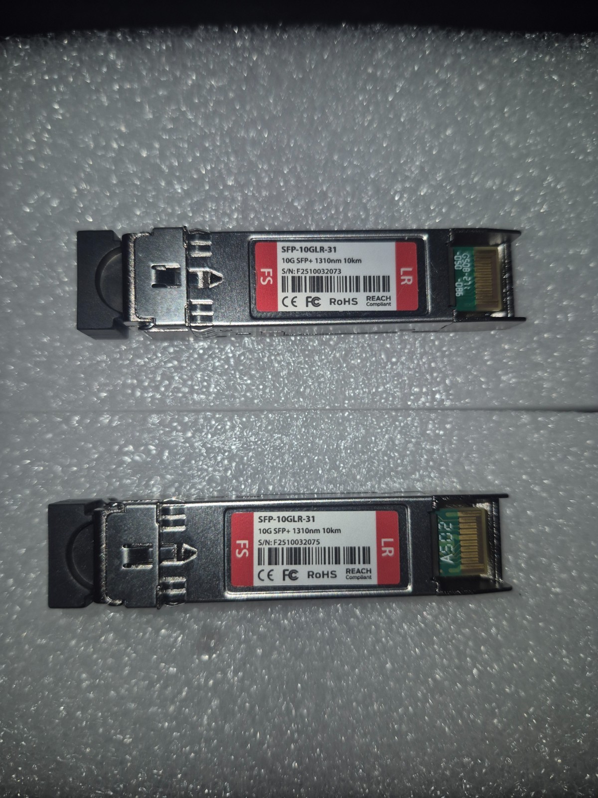 Fiberstore 10G SFP+ 1310nm 10km Transceiver Module SFP-10GLR-31