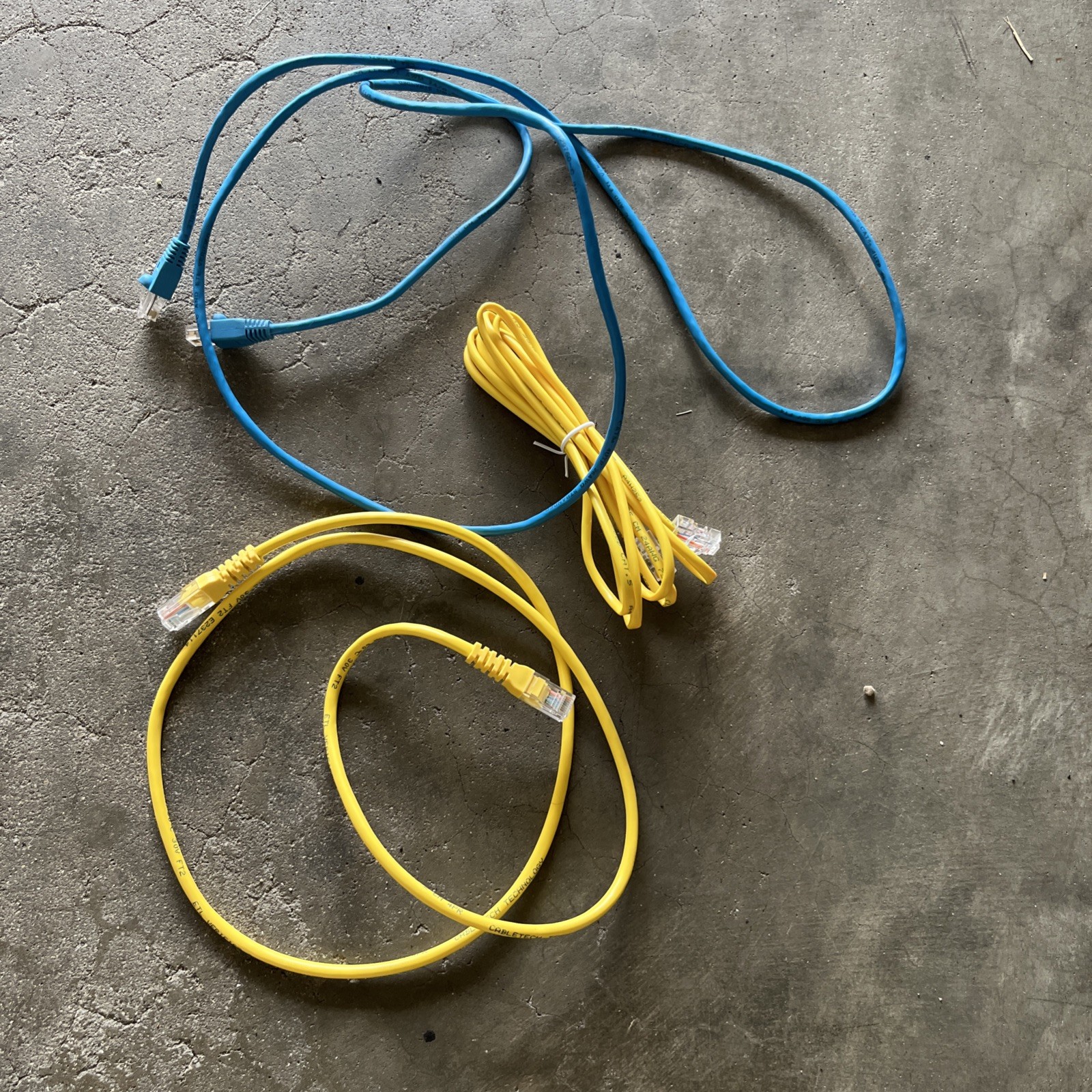 Three Internet  Network Cable Cat5