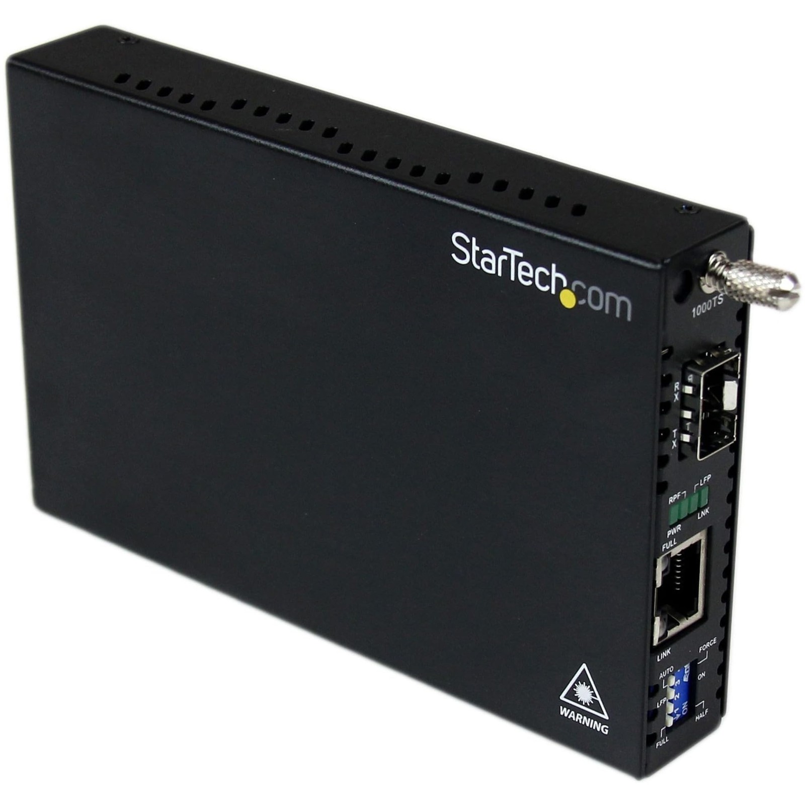 StarTech.com Gigabit Ethernet Fiber Media Converter with Open SFP Slot - Fibe...