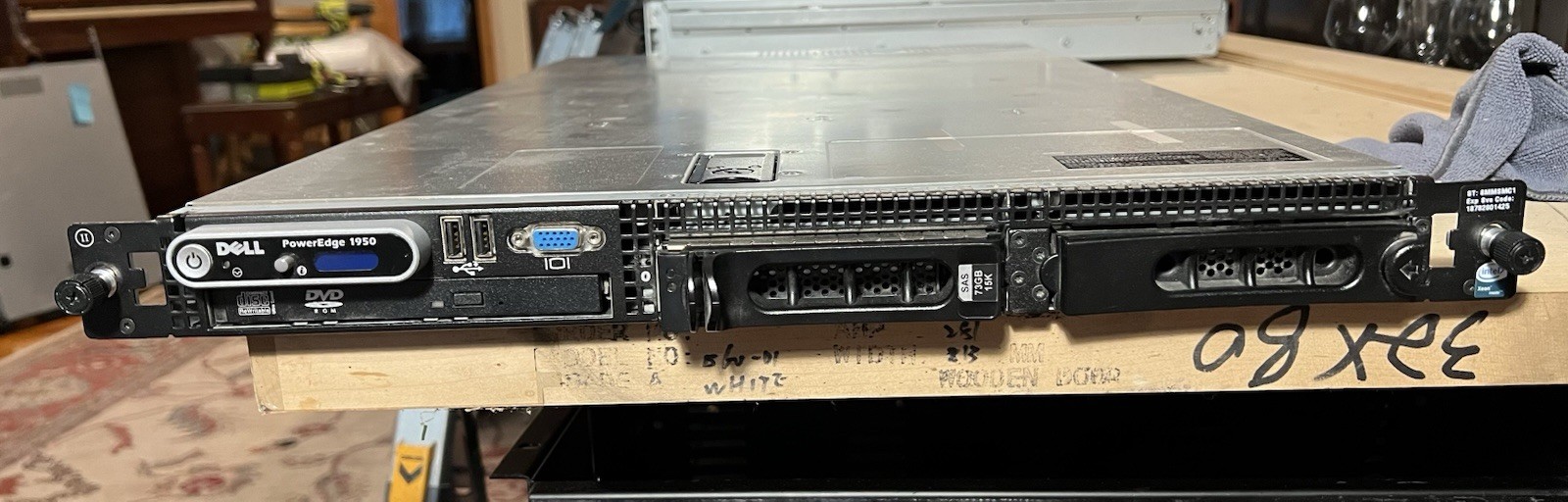 Dell PowerEdge 1950 Rack Server 2x Intel Xeon 5130 2.00GHz 4GB DDR2