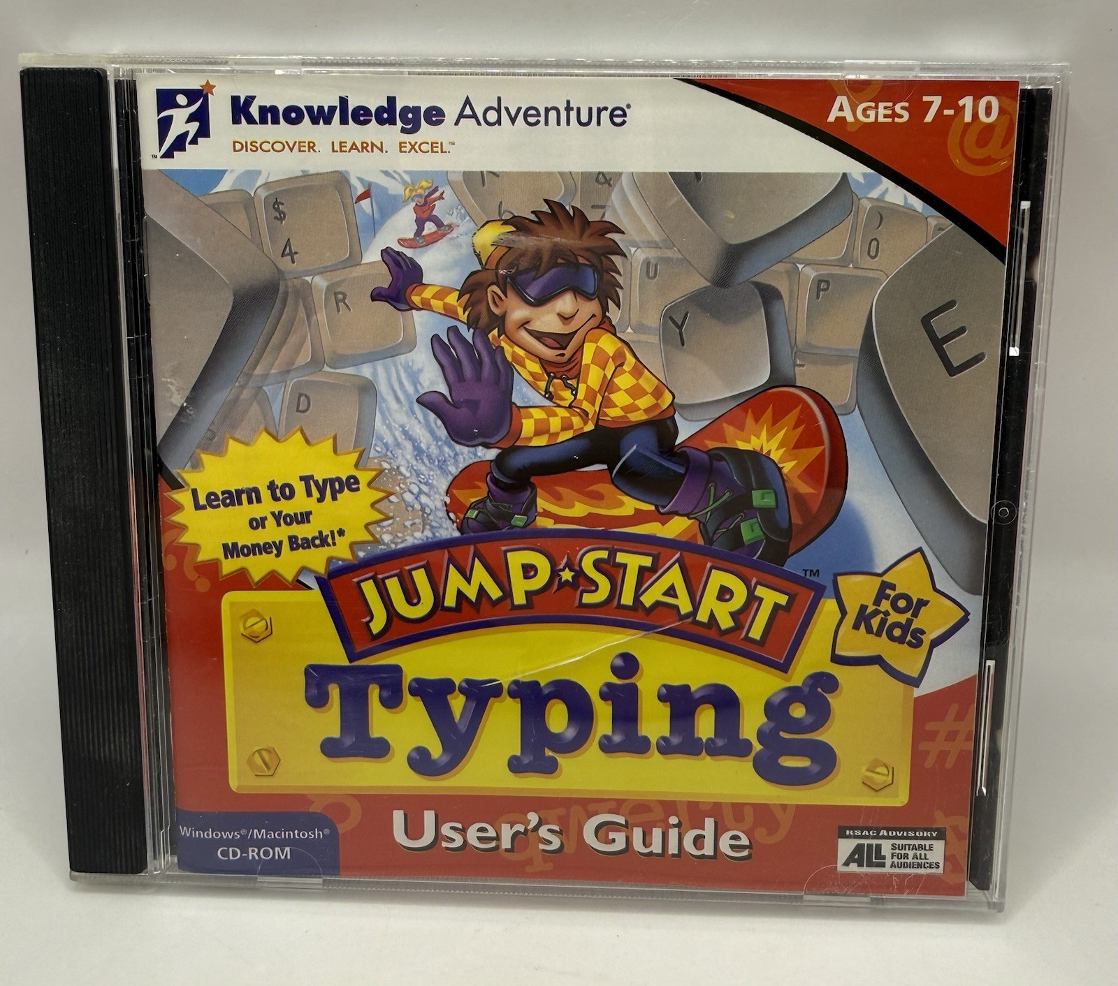 JumpStart Typing CD-ROM Windows/Mac PC Educational Software Ages 7-12 English
