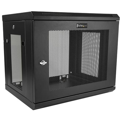 StarTech RK9WALM 9U Wall Mount Server Rack Cabinet 17in Deep