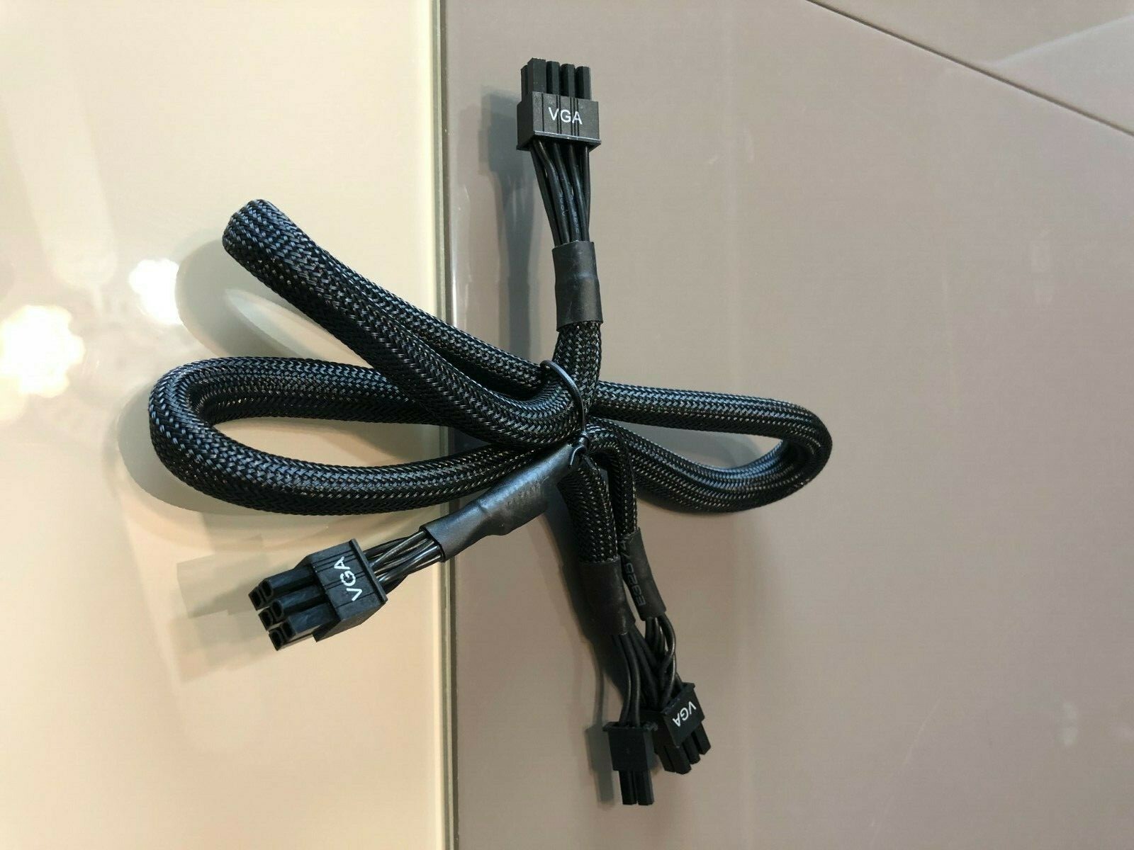 EVGA SUPERNOVA 8 PIN TO DUAL 8+6 PCIE VGA Power Cable FOR G2 G5 G3 B2 P2 GQ GM