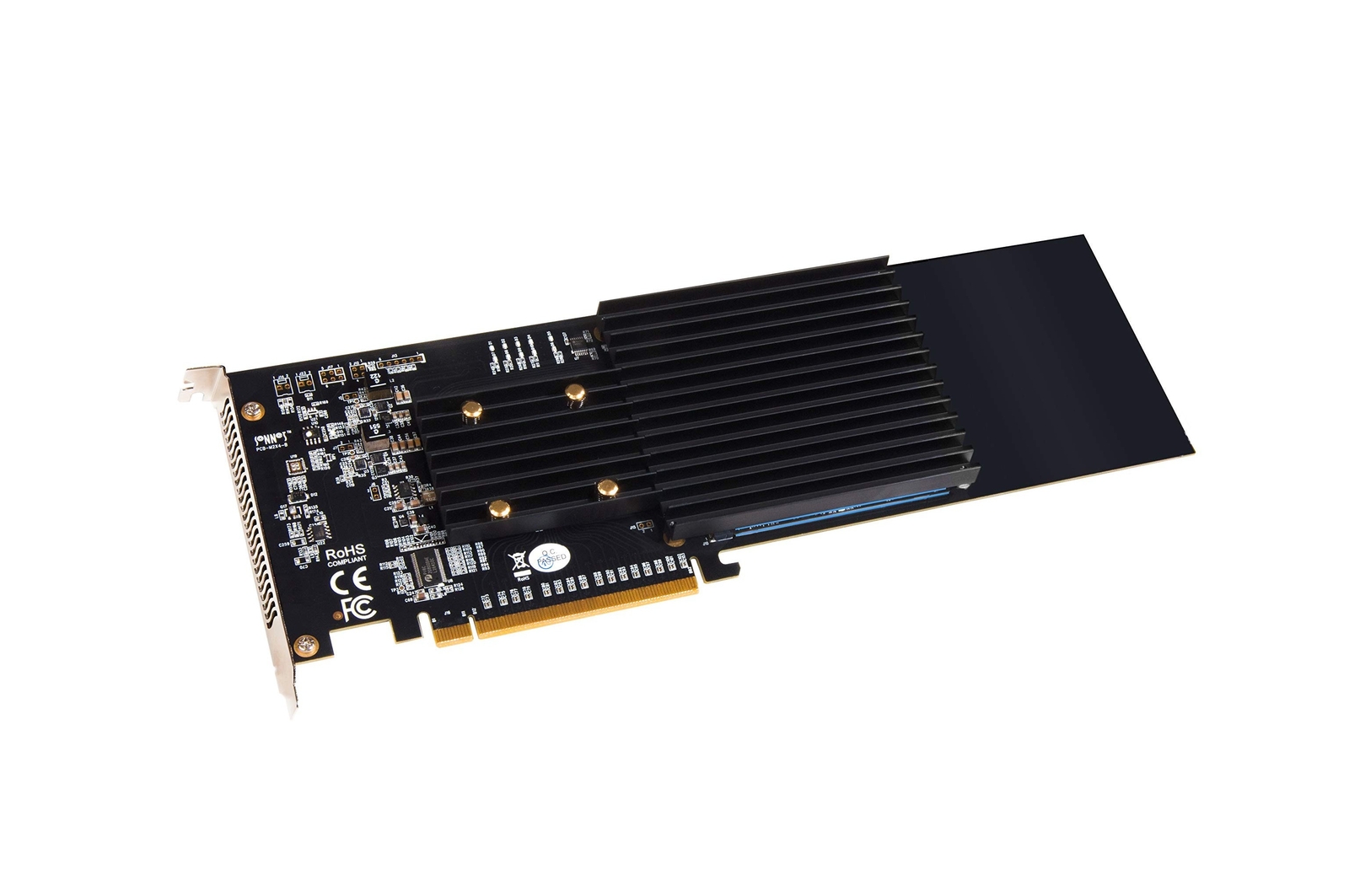 SoNNeT M.2 4x4 Silent PCIe Card (Four M.2 NVMe SSD Slot)
