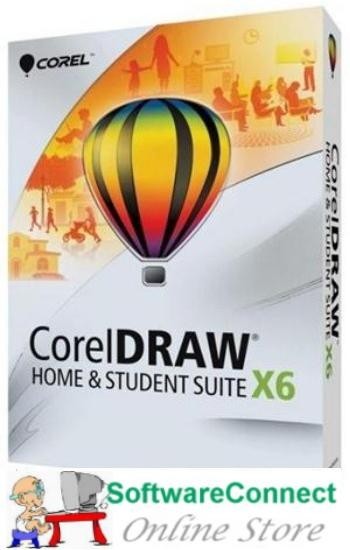 CorelDRAW X6 Home and Student Corel DRAW WINDOWS XP, 7, 8 Genuine GUARANTEE