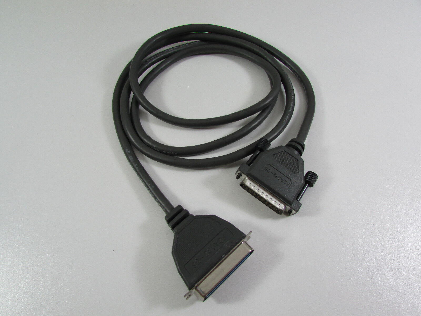 Belkin Pro Series Parallel 6\' Printer Cable IBM Compatible F2A032-06 