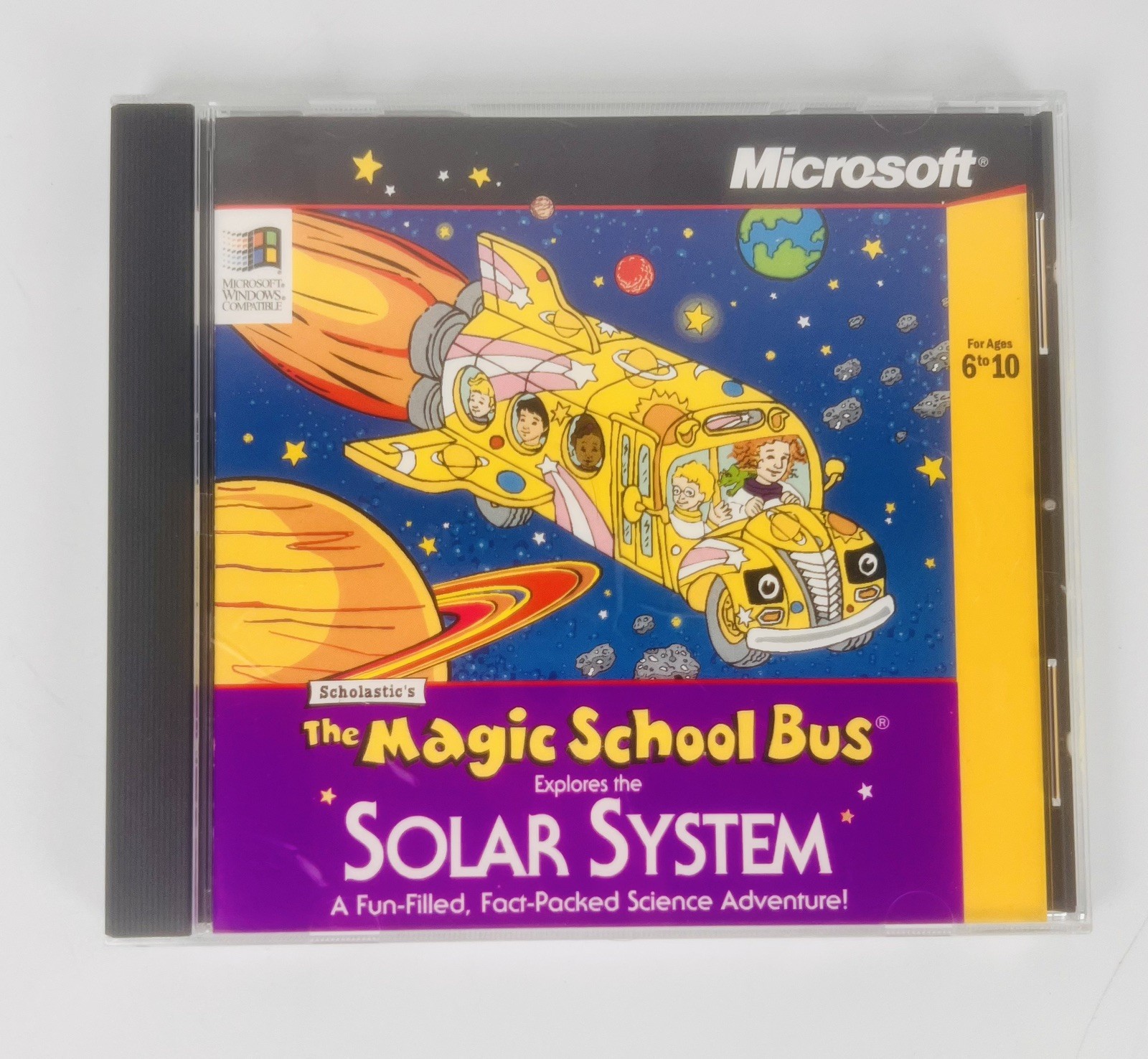 Microsoft Scholastic's The Magic School Bus Explores the Solar System PC CD-ROM