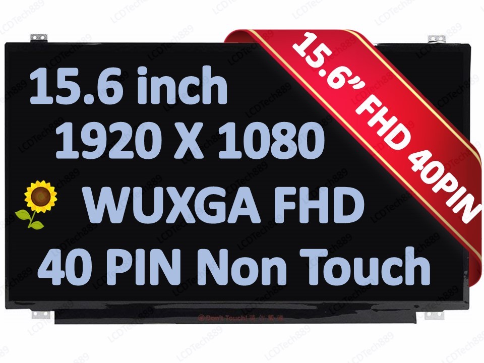 LAPTOP LCD SCREEN DISPLAY FOR AU OPTRONICS B156HTN02.1 15.6' Full-HD LED