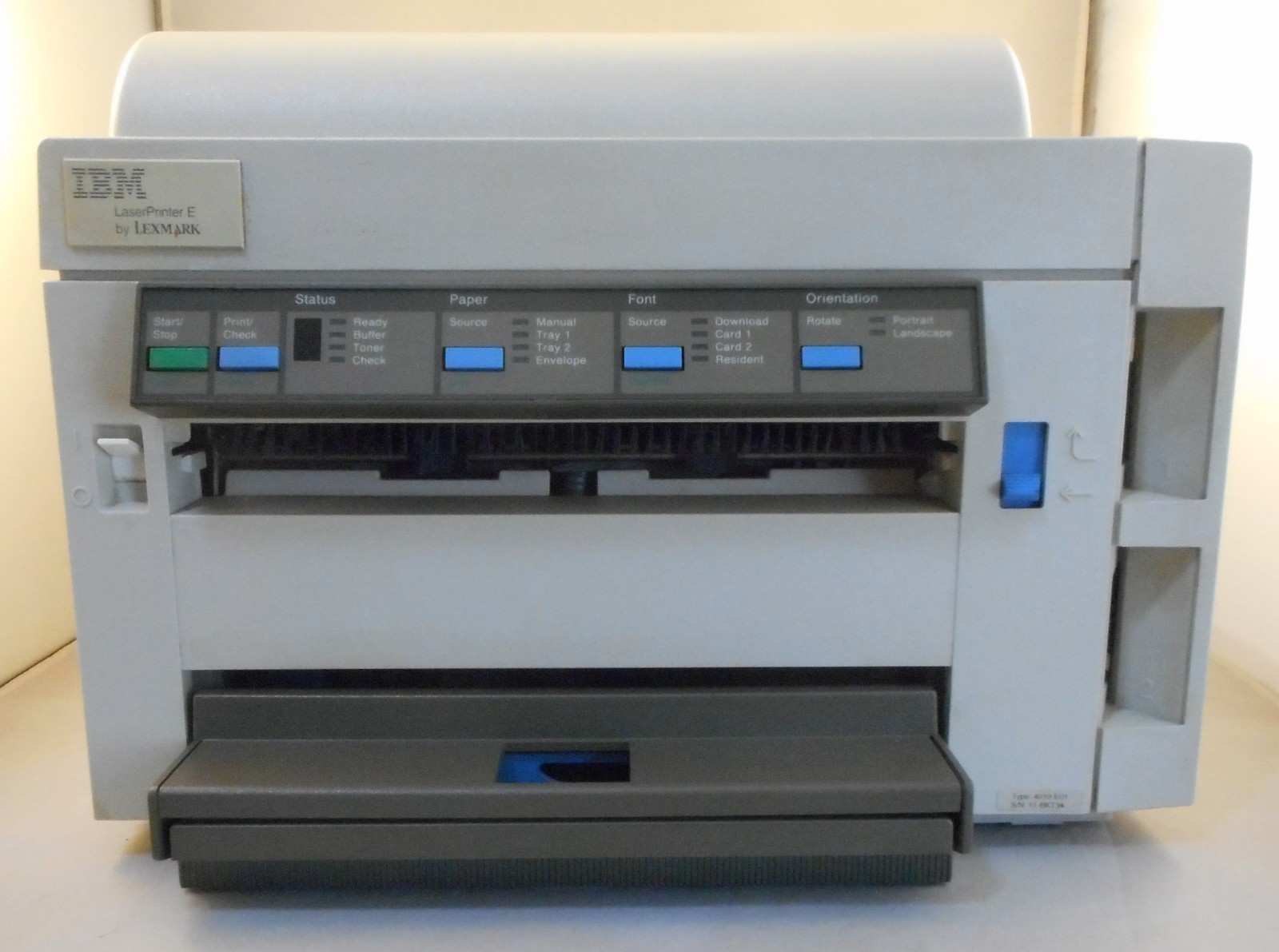 IBM (4019-E01) Laser Printer E by LEXMARK