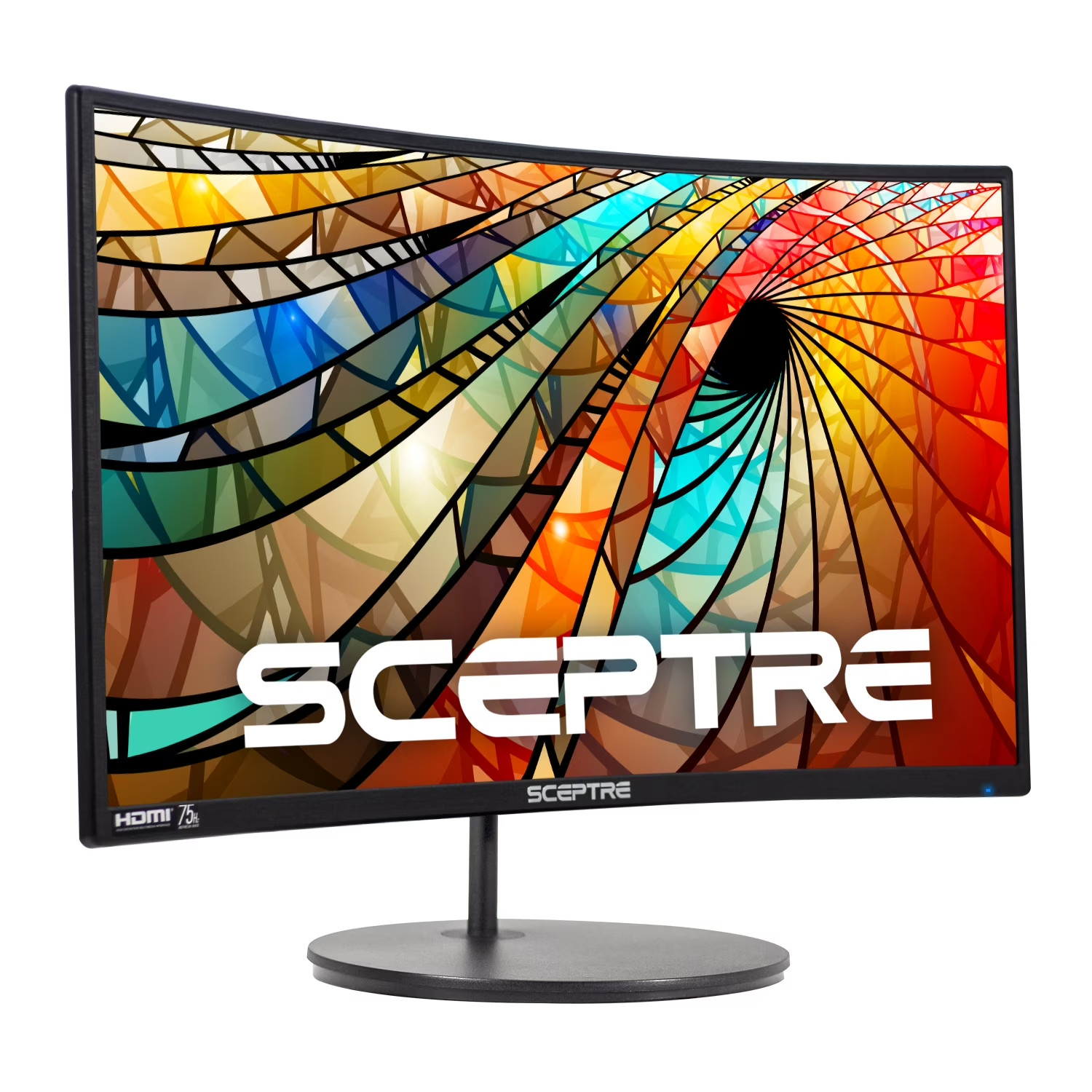 NEW Sceptre 27" Curved 75Hz LED Monitor HDMI VGA Build-in Speakers C275W-1920RN