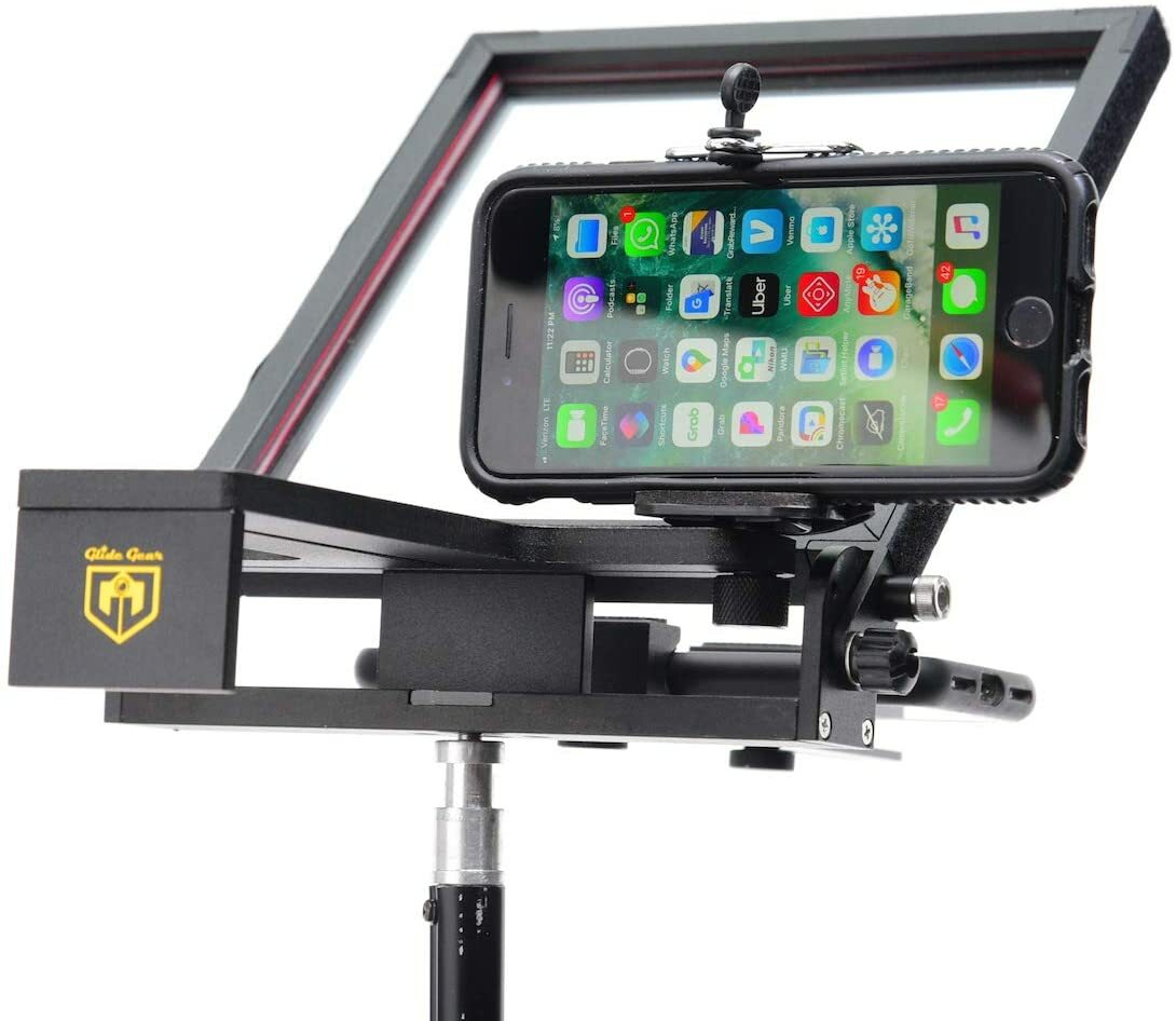 Glide Gear TMP 50 10" Smartphone Mini Video Camera Tripod Teleprompter