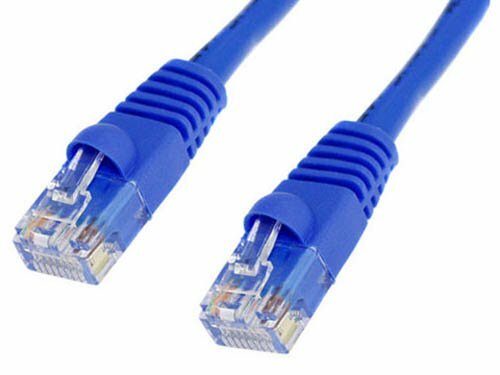 10pcs of 10x8-06102 2FT CAT6 BLUE ETHERNET PATCH CABLE