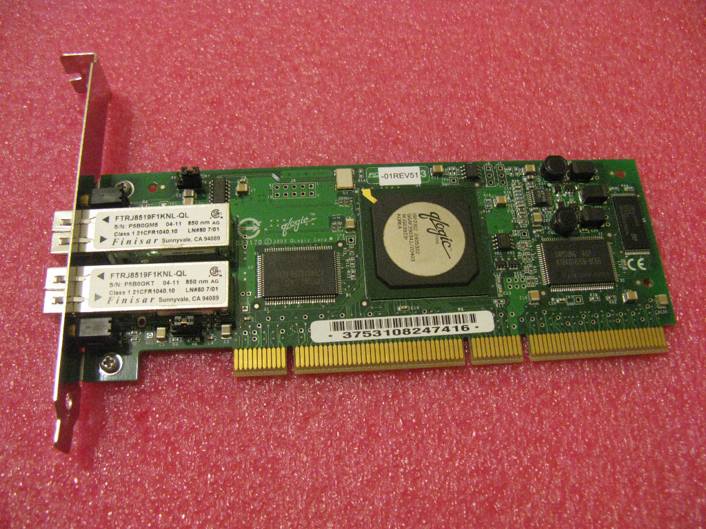 Sun X6768A SG-XPCI2FC-QF2 375-3108 2Gbit  PCI Dual FC HBA