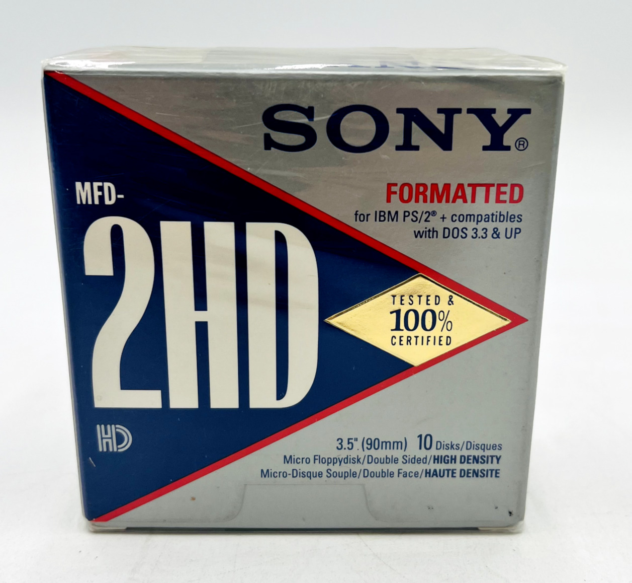 Sealed 10-Pack Sony 3.5