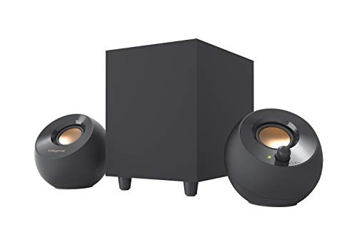 Creative Pebble Plus 2.1 Speaker System - 8 W RMS - Black (51mf0480aa000)