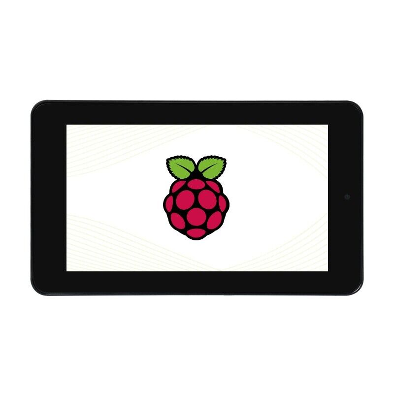 7inch 800×480 DSI LCD with 5MP Front Camera & Protection Case for Raspberry Pi