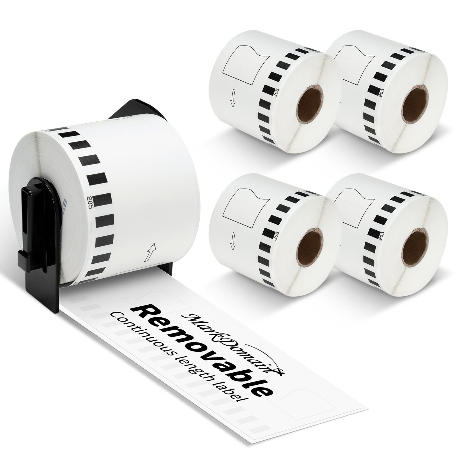 Paper Label Replace Brother Removable DK-4205 DK4205 Continous Label Roll for...