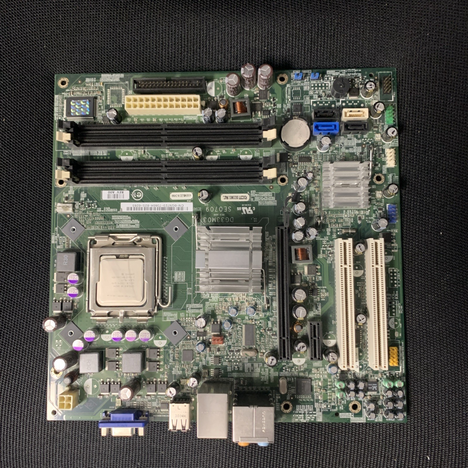Dell Vostro 400 Motherboard CPU Combo GN723 Core 2 Duo CPU