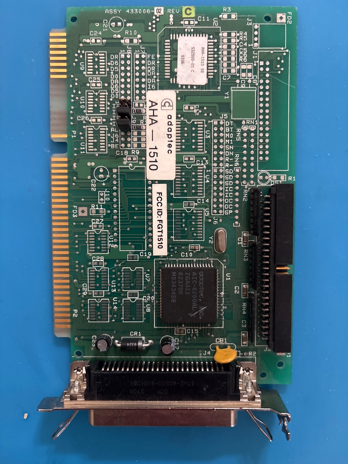 Adaptec AHA-1510A S3 16-Bit ISA SCSI Controller Card 