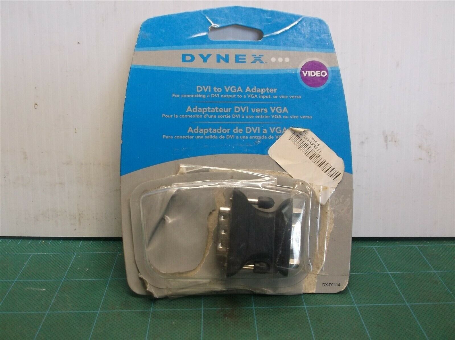 Dynex DVI-A Male to VGA 15-pin Female Video Adapter DX-D1114 Convert Monitor