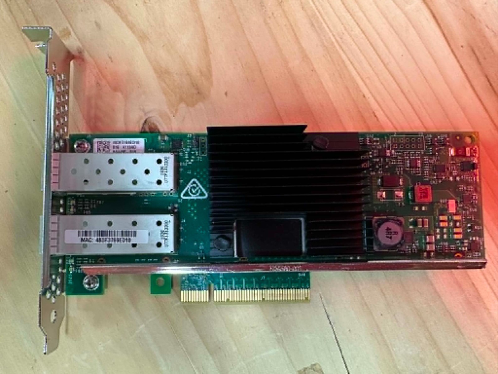 HPE 562SFP+ Dual Port 10GbE SFP+ PCIe Network Adapter 790316-001 768084-001