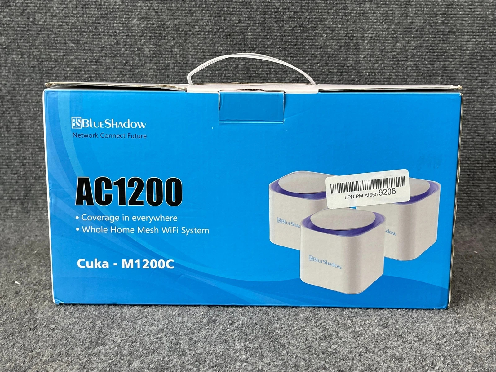 BlueShadow AC-1200 Mesh Router Dual-Band Wi-Fi Cuka-M1200C 6855