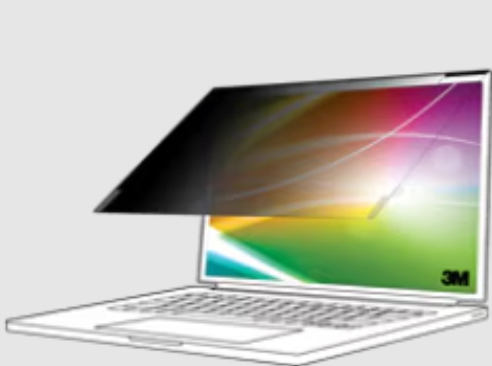 3M™ Bright Screen Privacy Filter for 12.3in Full Screen Laptop, 3:2, BP123C3E