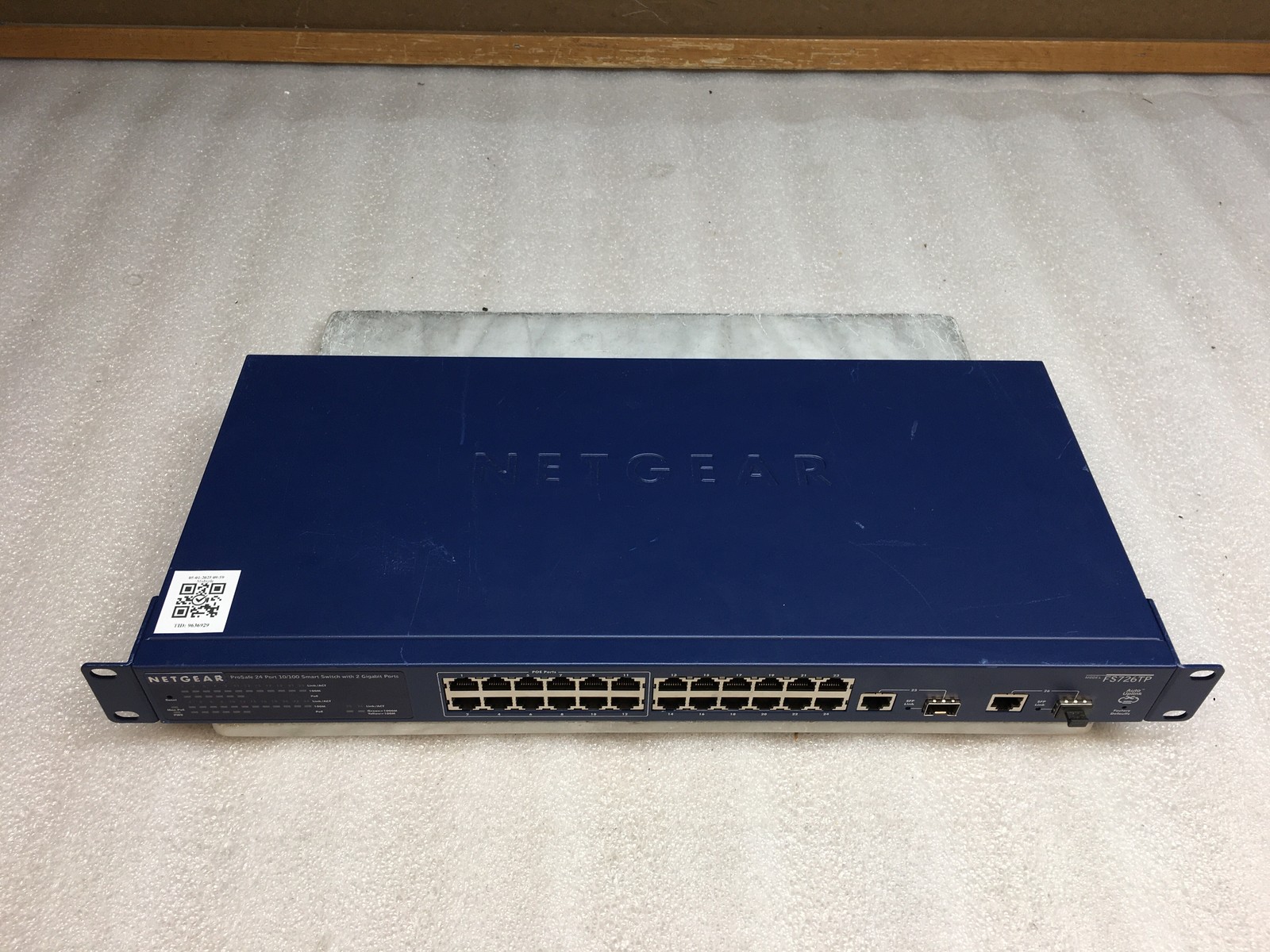 NetGear ProSafe 24 + 2 Smart Switch with PoE FS726TP