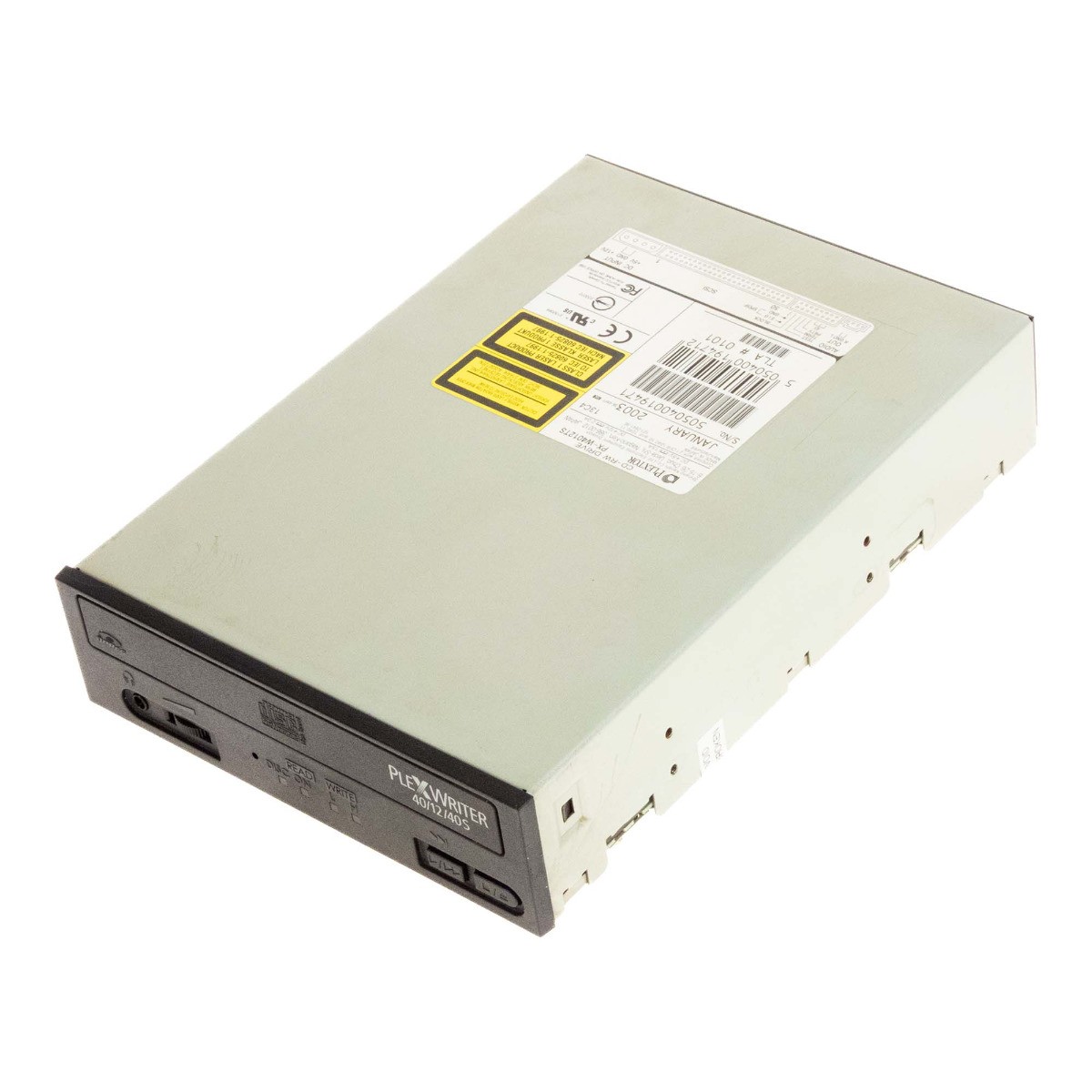 PLEXTOR PX-W4012TS PLEXWRITER 40/12/40 CD-RW DRIVE SCSI 50-PIN 5.25"