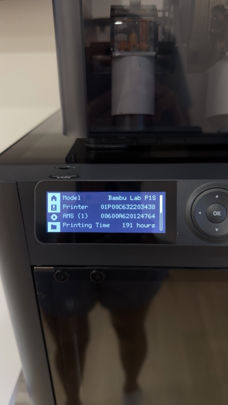 Bambu Lab P1S Combo 3D Printer + AMS - barely used, 191 Hours - Local Pickup