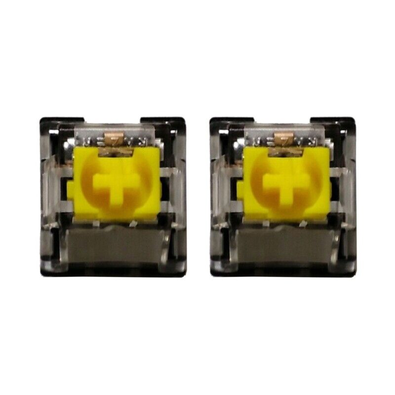 2PCS Yellow Switches RGB for Game Keyboards