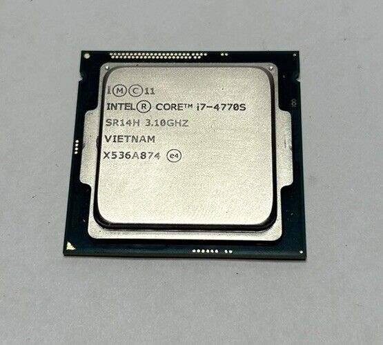 Intel Core i7-4770S SR14H Quad Core 3.1GHz Desktop LGA1150 CPU Processor